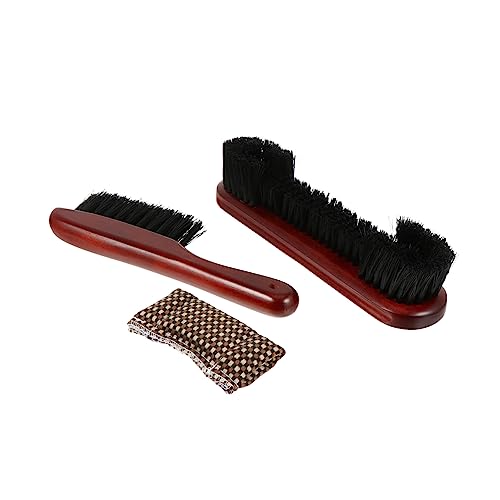 DECOMELODY Cepillo de Limpieza para Mesa de Billar Paño para Taco y Carril Herramienta Duradera y Reutilizable para de Mesa de Billar Color