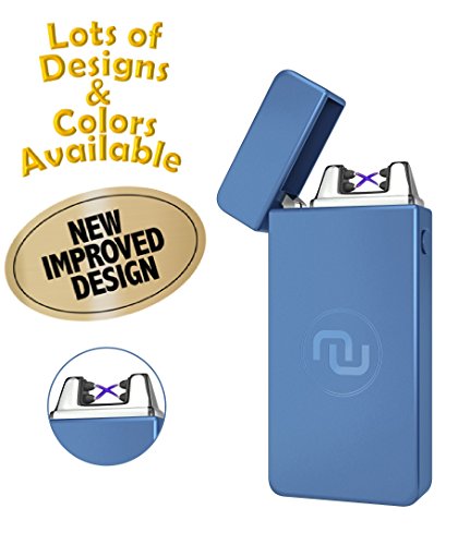 Novelty Wares - USB Flameless Plasma Dual Arc Rechargeable Windproof Cigarette Lighter