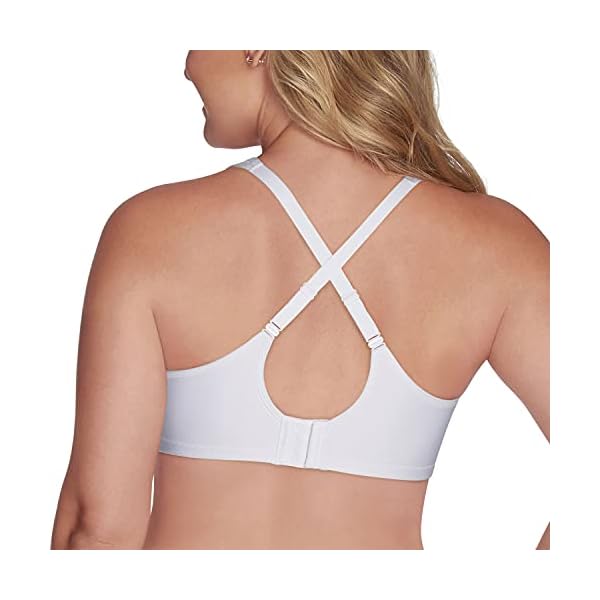 Vanity-Fair-Womens-Medium-Impact-Convertible-Sports-Bra Vanity Fair womens Wireless Medium Impact Plus Size Padded Sports (36c-44ddd) Bra, Wireless - White, 42D US