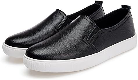 Amazon Honel 革靴 レディース フラットシューズ 本革 パンプス スニーカー フラット 靴 スリッポン カジュアル レザー シューズ 滑り止め 軽量 柔らかい ブラック 25 5cm シューズ バッグ