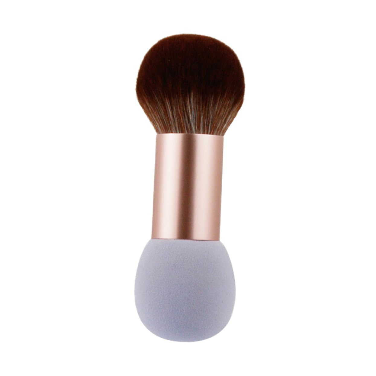 NOLITOY Practical Blush Brush Set Double Head Makeup Brush Sponge Multi-purpose Cosmetics Tool for Women