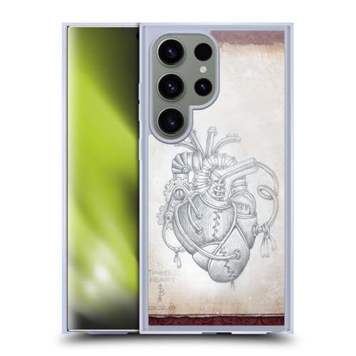 Protection militaire Samsung S24 Ultra coque MagSafe antichoc gel Brigid Ashwood Coeur Steampunk