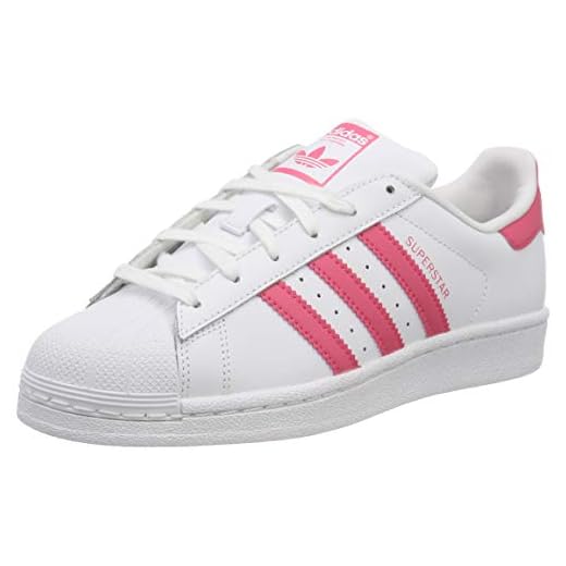 Adidas Superstar J, Zapatillas de Gimnasia Unisex Niños, Blanco (FTWR White/Clear Pink/Clear Pink FTWR White/Clear Pink/Clear Pink), 37 1/3 EU
