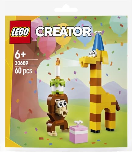 LEGO Creator Les animaux du goûter d'anniversaire Polybag 30689 - vue 3