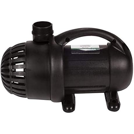 AQUASURGE 2000 GPH POND PUMP G2 with Green Vista Protective Pump Bag