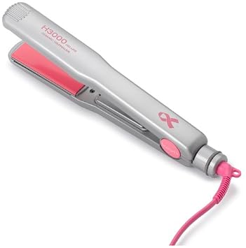 Amazon.com: HairArt H3000 Deluxe - Plancha de cerámica con turmalina  iónica, color rosa, 1 1/8\