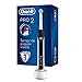 Oral-B PRO 2 2000N CrossAction Cepillo De Dientes Eléctrico, 1 Mango Negro Recargable Con Tecnología De Braun, 1 Cabezal De Recambio, Temporizador Integrado Y Control De Presión