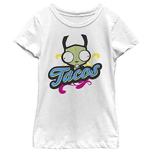 Nickelodeon Zim Tacos Invader Girls Short Sleeve Tee Shirt