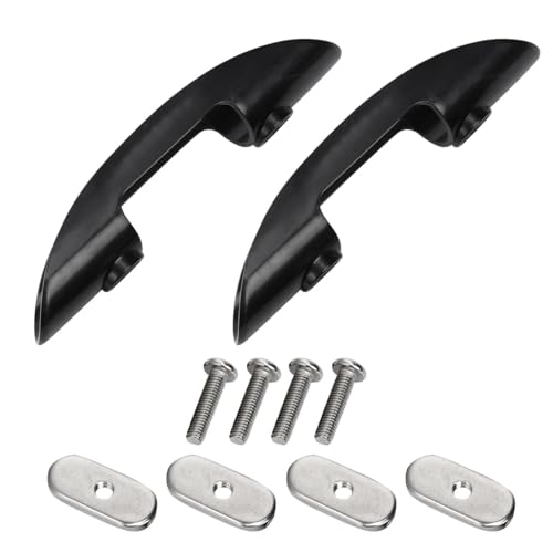Clips resistentes para sujetar remos de kayak sin dañar el casco