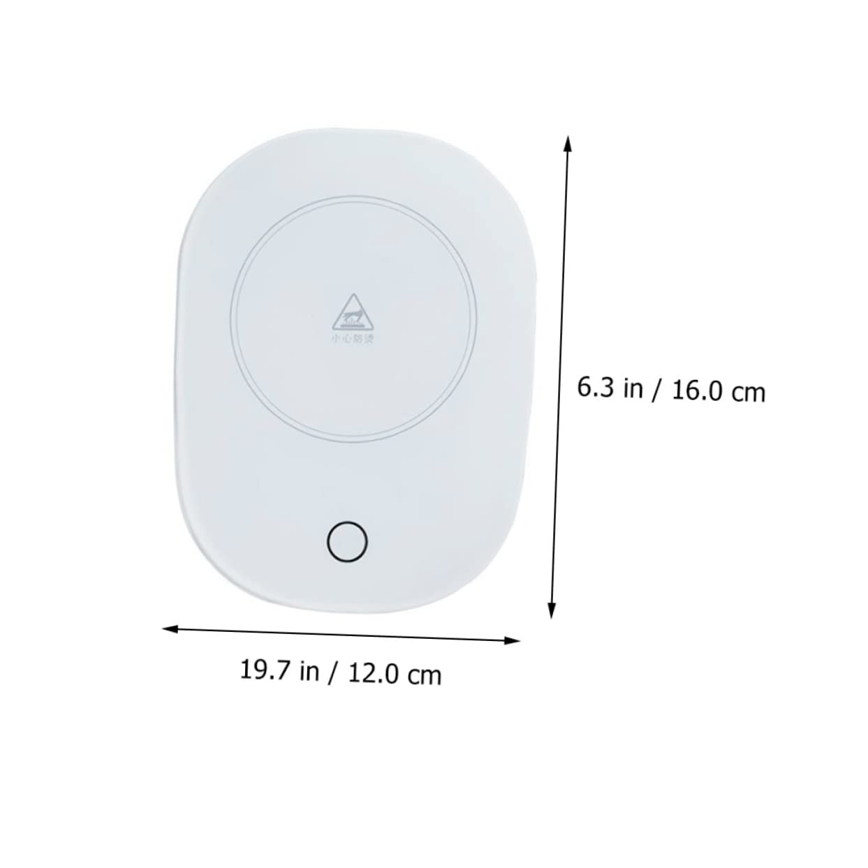 NAMOARLY Elegant Coffee Mug Warmer Insulation Cup Heater for Hot Beverages Tea Random