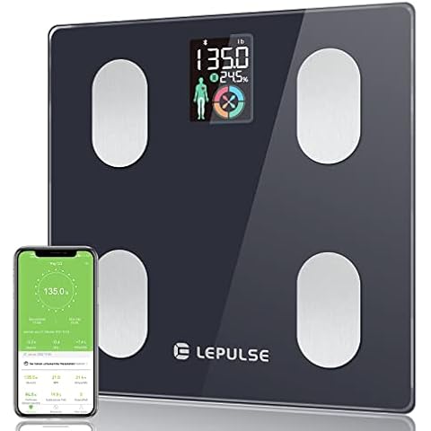 LEPULSE Körperfettwaage Lescale F9, Personenwaage Digital Testsieger Cover