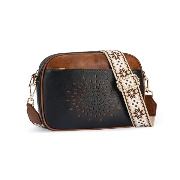 APHISON Quilted Crossbody Bags for Women Trendy,Vegan Leather Small Crossbody Purses Shoulder Handbags with Adjustable Strap