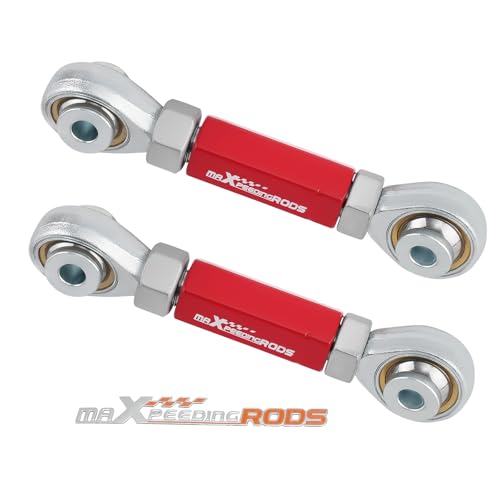 Bras de commande arrière maXpeedingrods avec réglage d'orteil de +/-3°