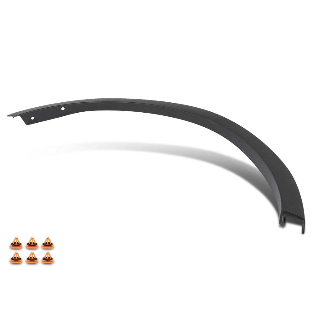 Rear Right Fender Trim Molding Passenger Side Compatible with Ford Escape SEL/S/SE/Titanium 2013-2016 CJ5Z78290A60AA, FO1791116 Black PP