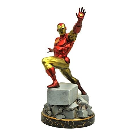Diamond Select Iron Man Statue with Base Cover