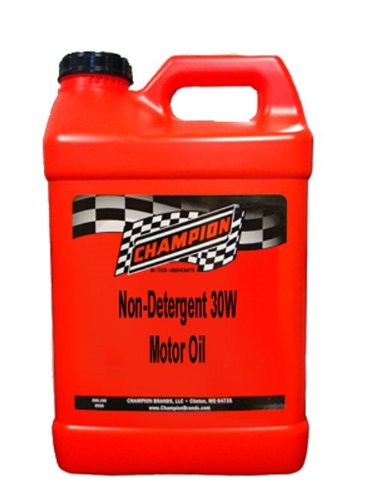 Champion Brands 4005U Non-Detergent 30W Motor Oil - 2.5 Gallon Jug