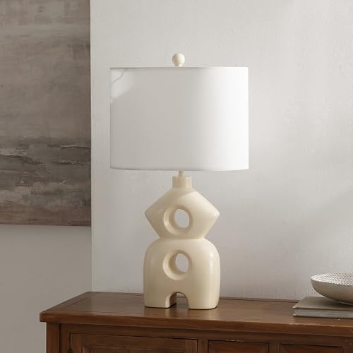 Lámpara de mesa SAFAVIEH color crema 25 pulg con LED miniatura 4