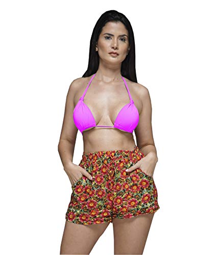 Kit 03 peças de Biquíni com Bojo Cortinão Parte de Cima