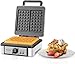 Produktbild XL 2er Waffeleisen | 1200 Watt | Waffelautomat | Paninigrill | Waffeltoaster | Waffle Maker | Elektrogrill | XXL Wafflemaker | Waffel Eisen | Antihaftbeschichter FOHERE Waffelmacher