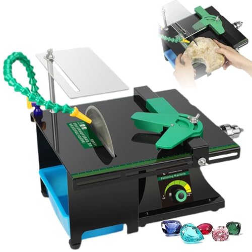 Máquina De Grabado De Jade De Alta Potencia 1950W, Pulidora De Piedra Lapidaria, Mini Pulidora De Piedra Con Sierra De Mesa Multifunción, Máquina Cortadora Jade Con Sierra Mesa