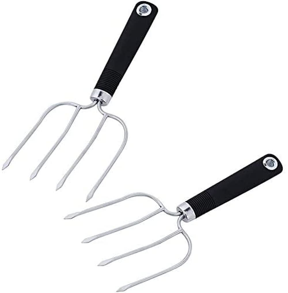 Viernadel-Truthahngabel, professionelle Fleischhebegabel, zum Grillen im Freien im Freien