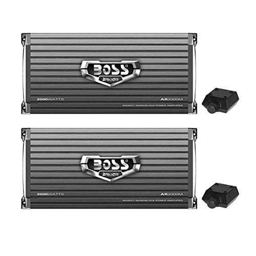 BOSS 2000W カーアンプ Amazon.co.jp: Boss Armor 2000W モノブロック A/B アンプ カー
