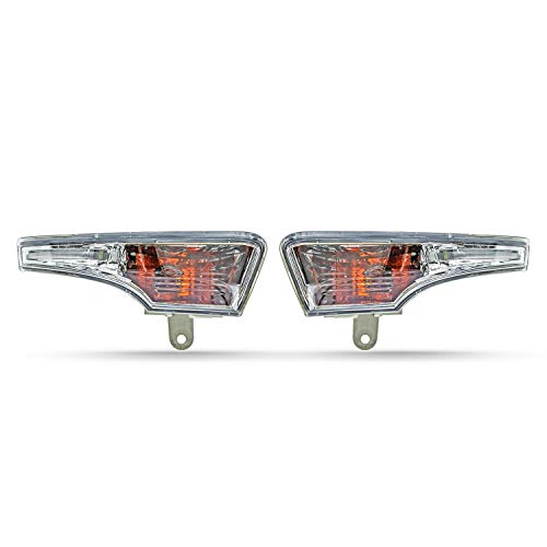 2Pcs Turn Signal Side Marker Light Compatible with Nissan Altima 2013 2014 2015 Driver Side and Passenger Side Replaces NI2530118 , 261353TA0A
