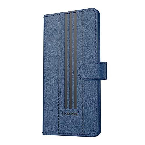Image of U-Case Compatible with Xiaomi Redmi Note 12 Pro Plus Flip Cover | Leather Finish | Inside Pockets & Inbuilt Stand | Shockproof Wallet Style Magnetic Closure Back Cover Case