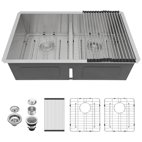 Lordear 33 Inch Undermount Kitchen Sink Cover