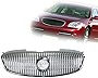 Perfit Liner New Front Chrome Grille Grill Compatible With 2006-2009 BUICK Lucerne Fits CX CXL CXS Model GM1200556 25768116