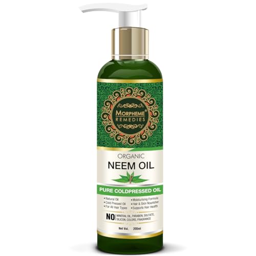 Image of Morpheme Remedies Cold Pressed Organic Neem Oil, 200ml