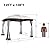 FAB BASED 10x12 Gazebo, Double Vent Canopy Gazebo for Outdoor with Privacy Netting, Easy Setup Patio Pavilion with Steel Frame Strong Legs for Lawn, Backyard, Deck (Ash Grey)