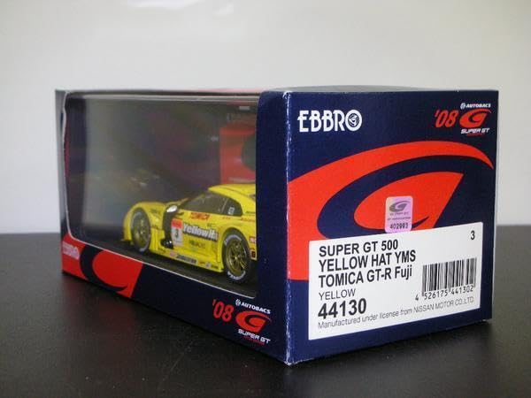 エブロ 1/43 イエローハット トミカ GT-R 2008 富士 優勝車 絶版