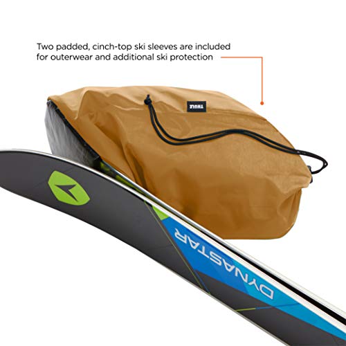 Thule Roundtrip Ski Bag 192cm, Black/Wood Thrush - image 3