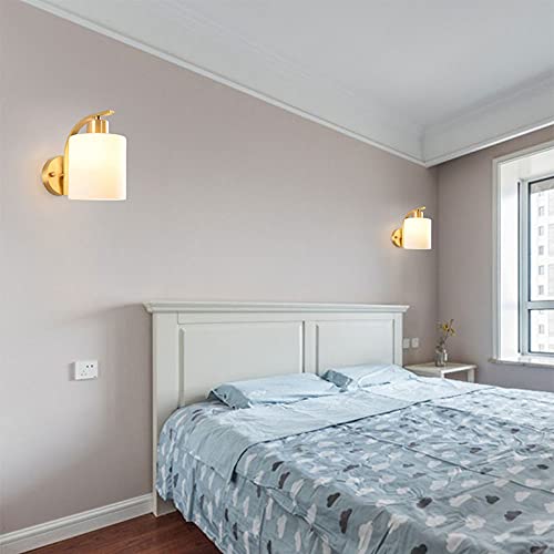 Luminaire de lecture en laiton avec douille E27 chic - 3