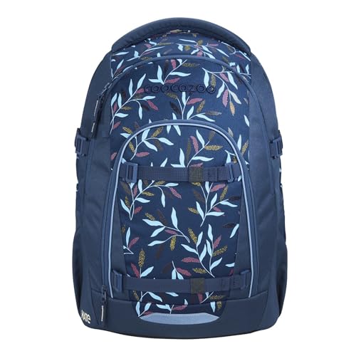 Coocazoo MATE Schulrucksack Boho Glam blau ergonomischer & anpassbarer Tornister höhen- & größenverstellbar mit Brustgurt & Hüftgurt ab der 3. Klasse