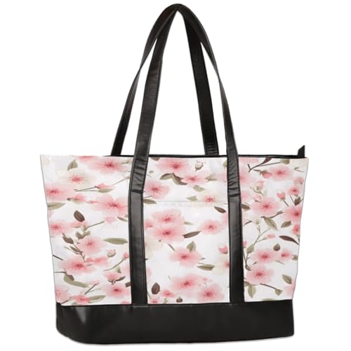 Tote Bag for Women with Zipper, Laptop Tote Bags Laptop Sleeve Case Shoulder Bag Messenger Bags