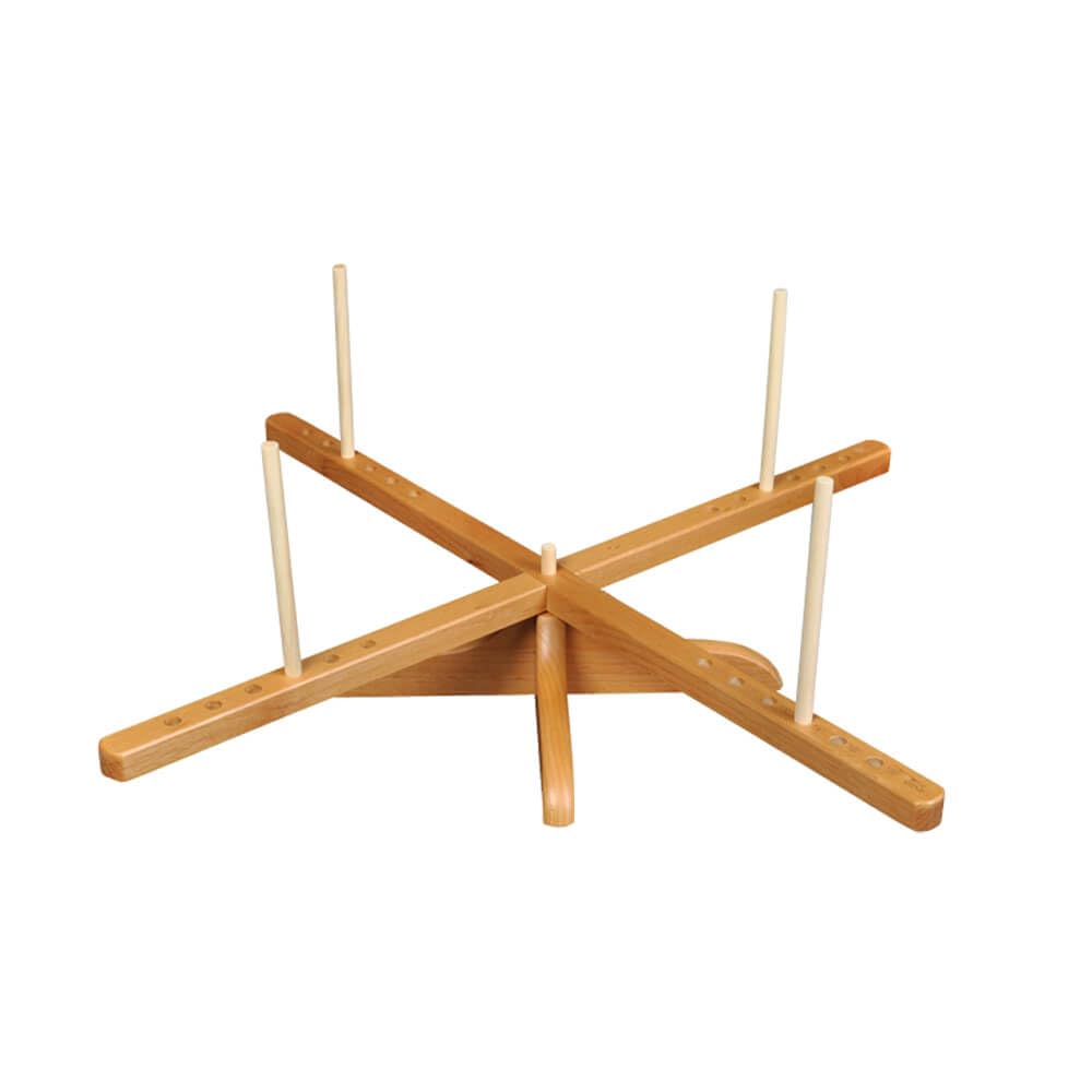 ChiaoGoo Wooden Yarn Swift 155 cm Umbrella Style for Skeins Natural Wood 1 piece CG1098