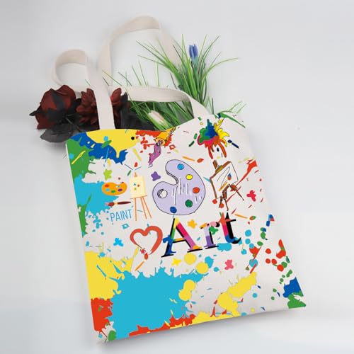 Bolso tote para artistas pintores miniatura 7