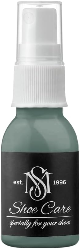 Suede & Nubuck Spray - NCS S 6010-B90G Gunmetal Sage - Color Renovator & Protection for Suede, Nubuck, Velour by MAVI STEP - 3.40 fl oz / 100 ml