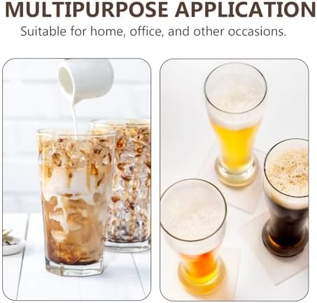 NUOBESTY 4 adet yuvarlak seramik altlık, Mandala motifli, mantar arka yüzey, emici, masa koruması, içecekler, ev ve ofis dekorasyonu için - Görsel 3