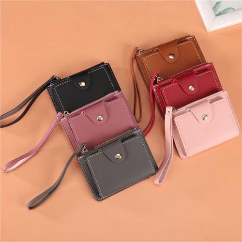 Wallet High-end Mini Coin Purse Multi-layer Stylish And Simple(Black)3