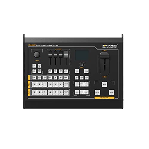 Image of AVMATRIX VS0605U 6CH SDI /HDMI Multi-Format Livestream Video Switcher (VS0605U)