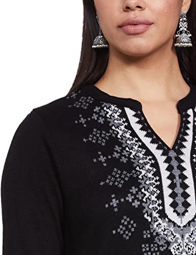 Image of Amazon Brand - Myx Women's Acrylic Solid Straight Fit Kurta