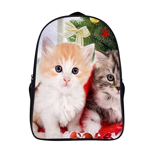 Sac à dos d'école pour enfants mignon chat - Cartable enfant léger garçon fille 3D