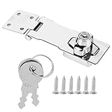  Cerrojo de bloqueo de seguridad, cerradura de acero inoxidable, accesorios de hardware duraderos de alta calidad para la oficina en casa