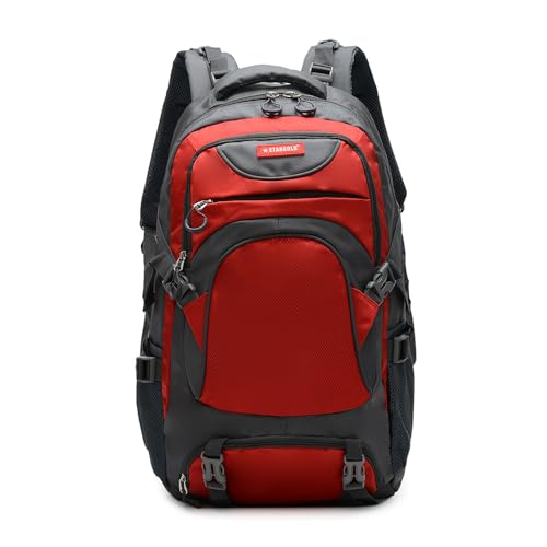 STARGOLD Travel Backpack With Laptop Compartment For Girls And Boys 22 Inch Red C