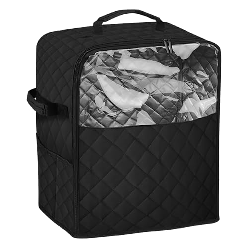 FALESOUL Stand Mixer Cover with Appliance Sliders Base Compatible with Mixer-Storage Bag for 6-8 Quart with Pockets for Accessories and Attachments (Fit for 6-8 Quart)