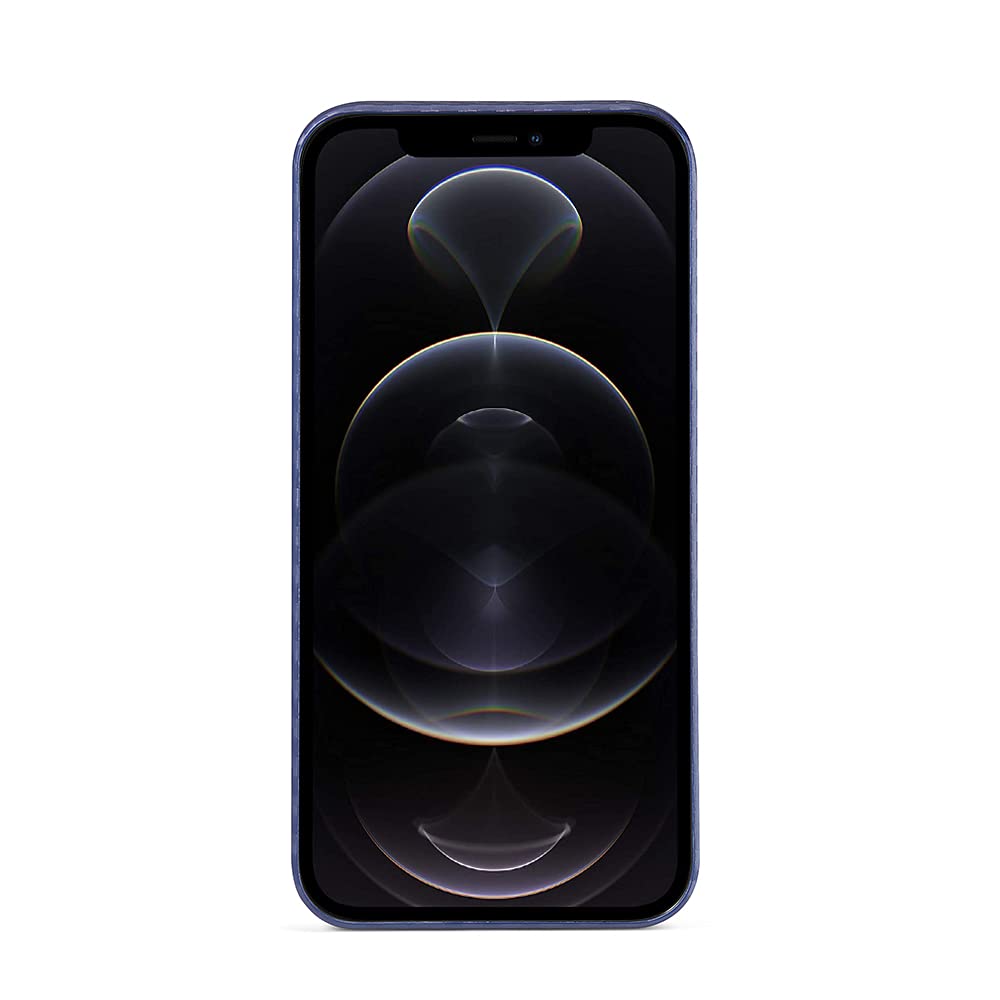 aiino Skin Case für iPhone 12 Pro, Blu Notte 12 Pro Cover mit Kohlefaser-Effekt, stoßfest und kratzfest, ultradünn - Image 3