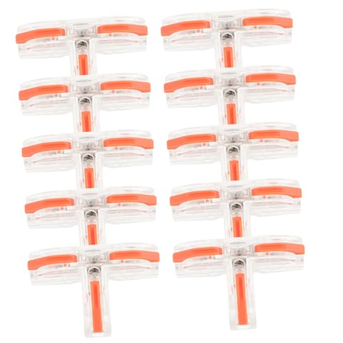 SOLUSTRE Electrical Repair Kit 10pcs Insulated T- Terminals Nylon Connectors Wire Connectors Set